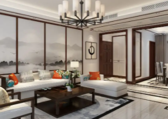 光坡镇中式客厅设计哪些元素是必不可少的呢